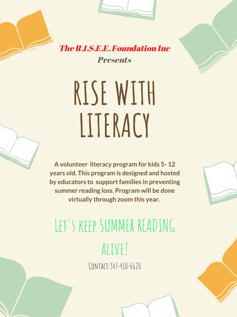 RISE to Literacy Summer Program​